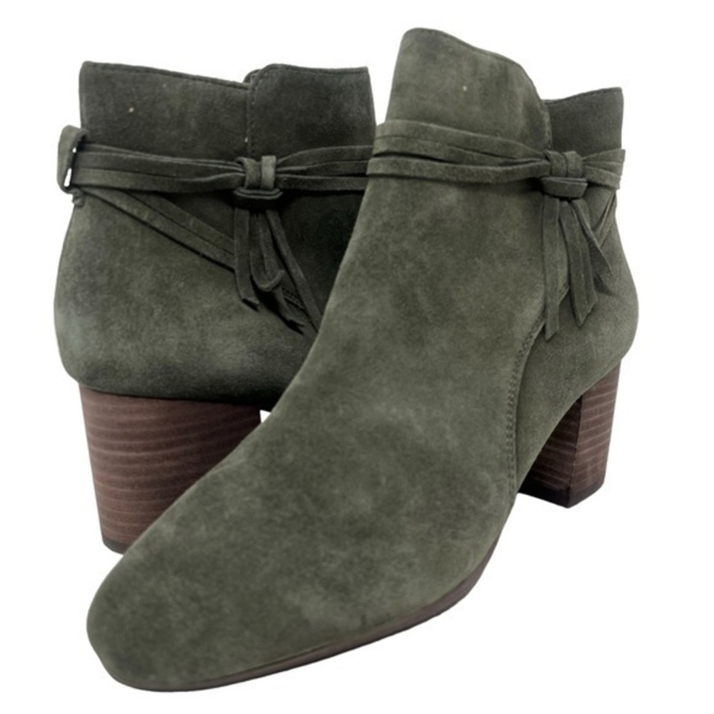 Violet & Red Ankle Boots